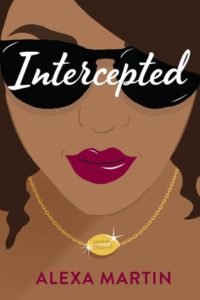 Cartoon style picture of the head and decolletage of a brown-skinned woman wearing sunglasses and a gold football pendant