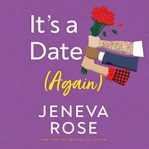 Illustrated cover with purple background, featuring the titles and in the top and middle right a bunch of red roses being held by 3 separate forearms - one white in red plaid, one Black in a suit, the other white with tattoos and a rolled up white sleeve.